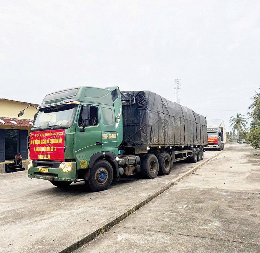 Hỗ trợ kịp thời các địa phương ứng phó, khắc phục hậu quả thiên tai