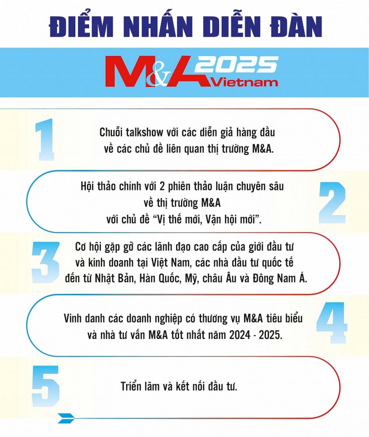 M&A Việt Nam 2025 - Vị thế mới, vận hội mới M&A Việt Nam 2025 - Vị thế mới, vận hội mới