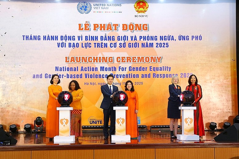 Phát động Tháng hành động vì bình đẳng giới năm 2025 Phát động Tháng hành động vì bình đẳng giới năm 2025