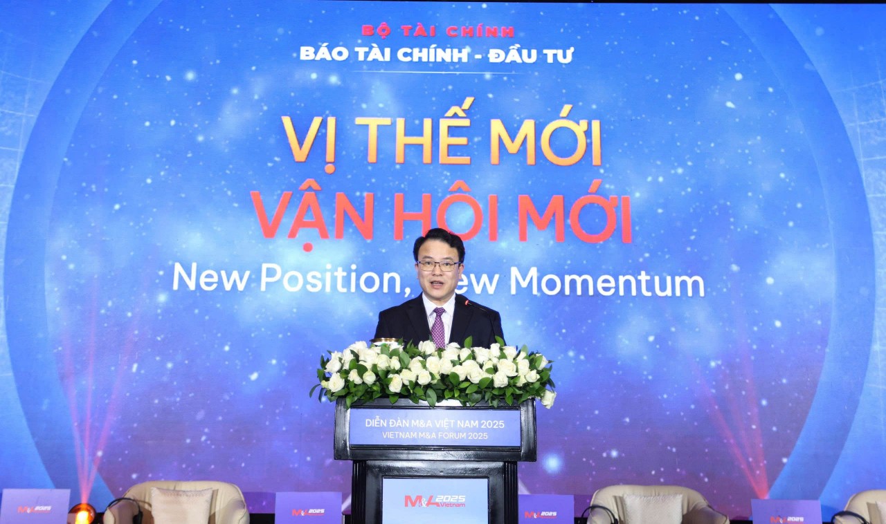 Thứ trưởng Bộ Tài chính: Việt Nam bước vào vận hội mới, M&A thành kênh hút vốn chủ đạo Thứ trưởng Bộ Tài chính: Việt Nam bước vào vận hội mới, M&A thành kênh hút vốn chủ đạo
