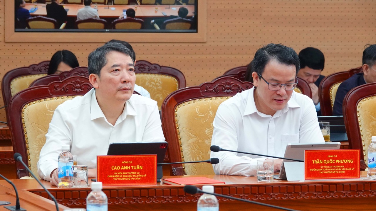 Đảng ủy Bộ Tài chính quán triệt, triển khai thực hiện Nghị quyết Đại hội đại biểu Đảng bộ Chính phủ lần thứ I