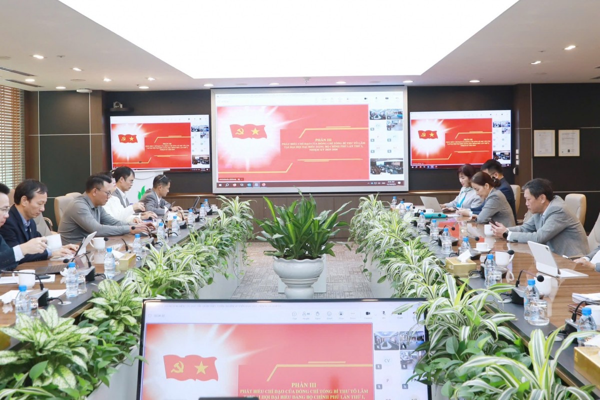 Đảng bộ Petrovietnam quán triệt, triển khai Nghị quyết Đại hội đại biểu Đảng bộ Chính phủ lần thứ I, nhiệm kỳ 2025 - 2030