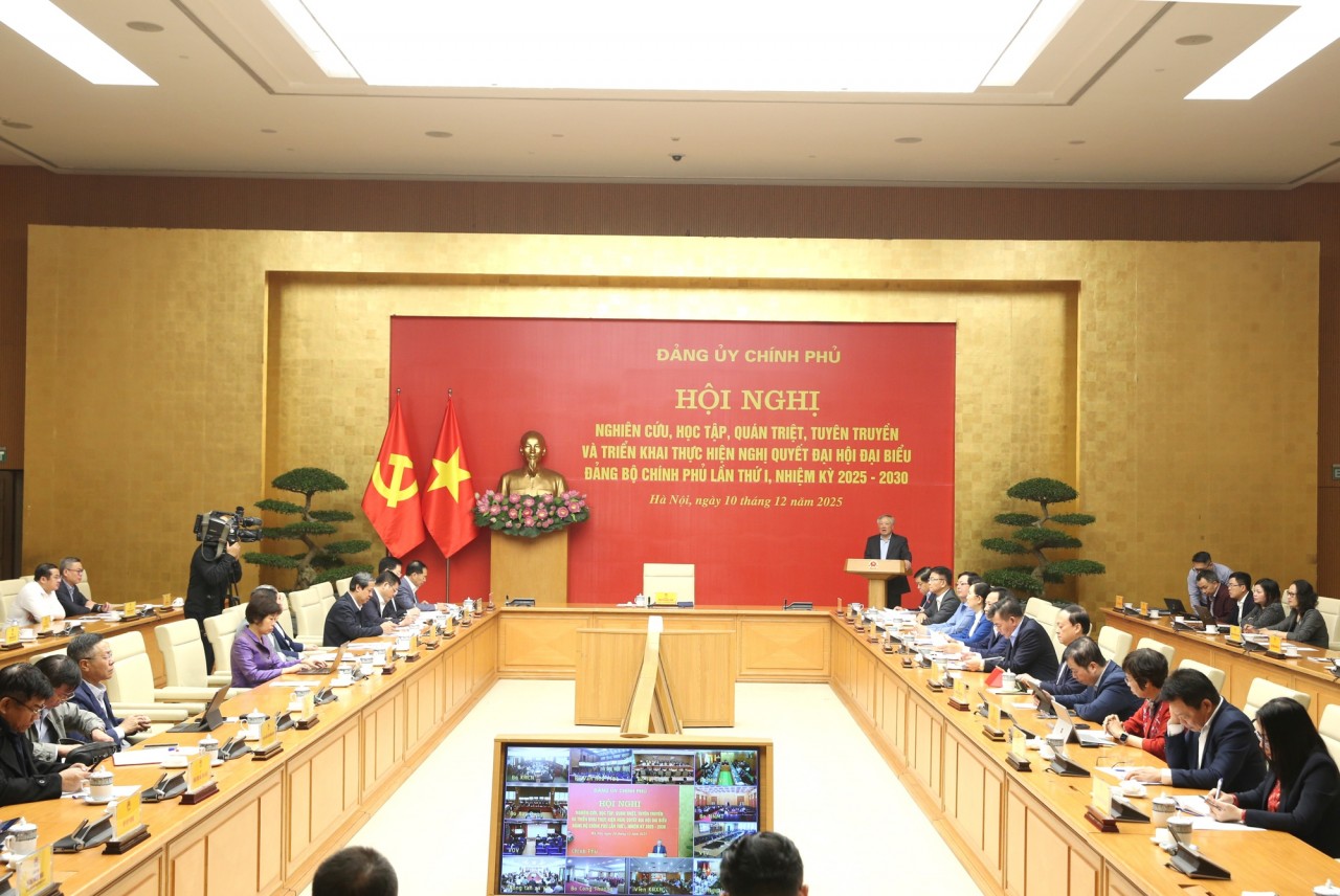 Đảng ủy Bộ Tài chính quán triệt, triển khai thực hiện Nghị quyết Đại hội đại biểu Đảng bộ Chính phủ lần thứ I