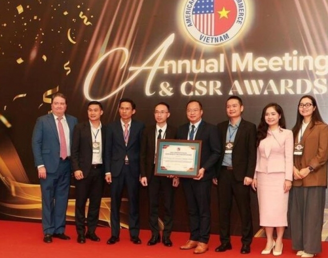 AmCham trao Giải thưởng trách nhiệm xã hội cho 38 doanh nghiệp