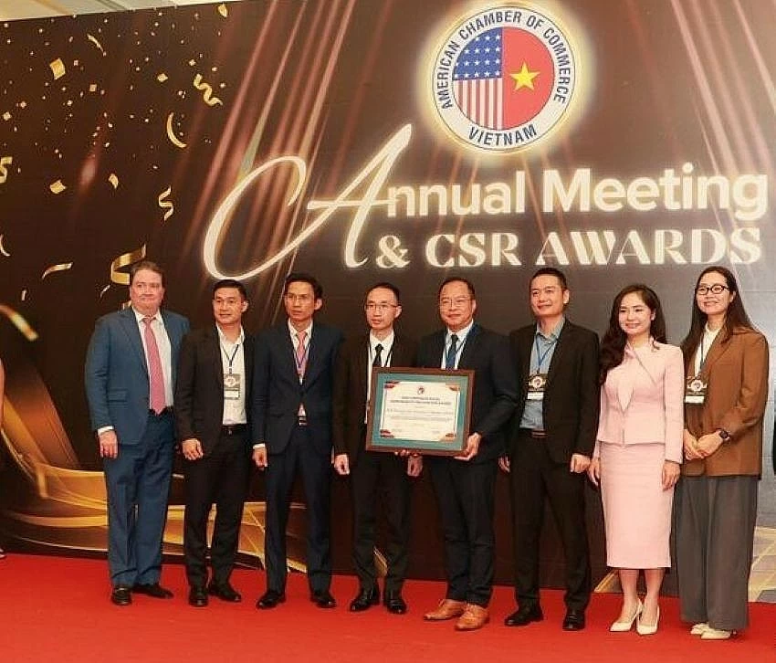 AmCham trao Giải thưởng trách nhiệm xã hội cho 38 doanh nghiệp