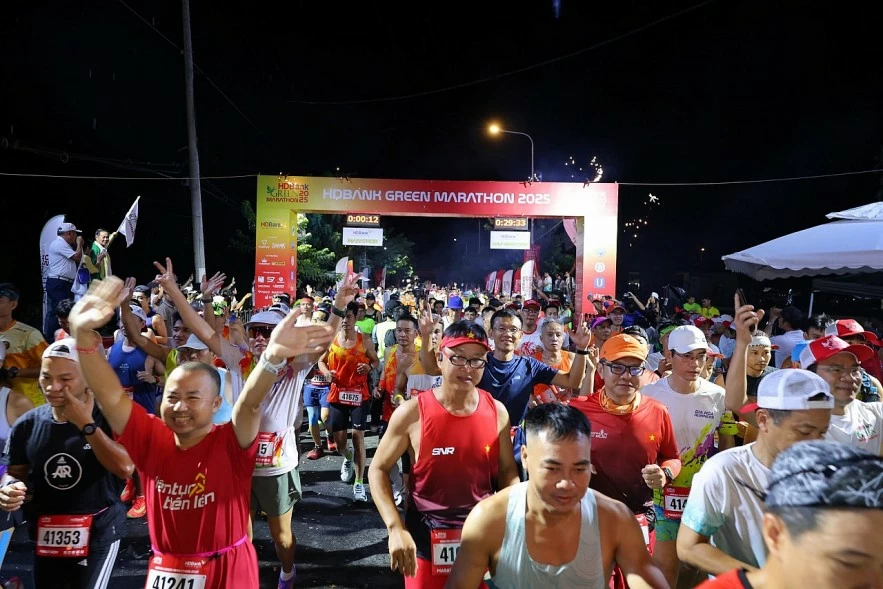 HDBank Green Marathon 2025: 4.000 đôi chân đánh thức rừng ngập mặn, lan tỏa kỷ nguyên số