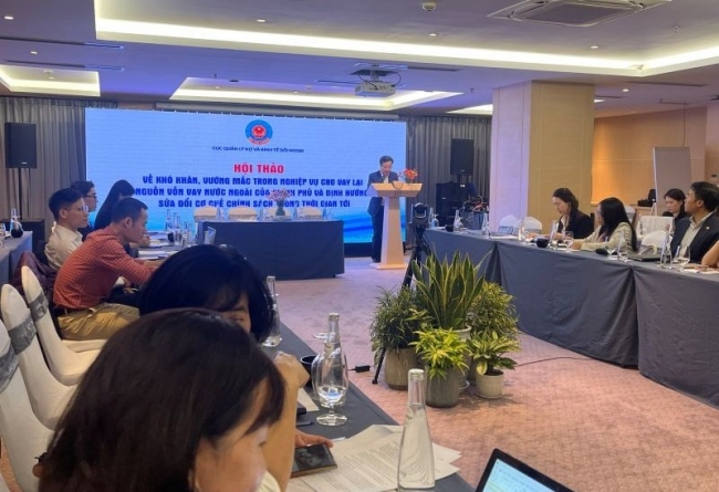 Tháo gỡ khó khăn trong cho vay lại nguồn vay nước ngoài của Chính phủ