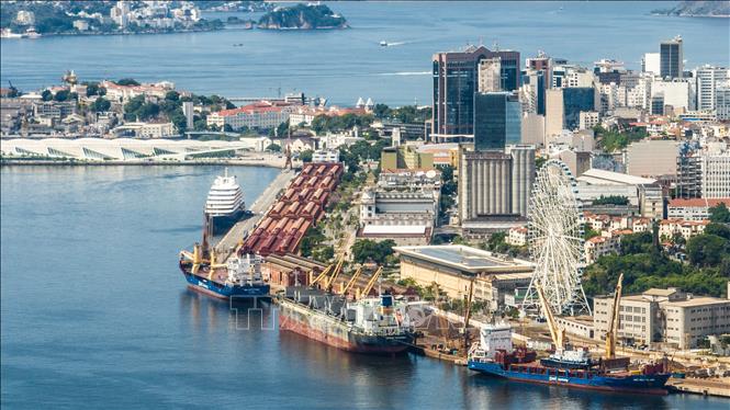 Kinh tế thế giới 'ngấm đòn' thuế quan Chú thích ảnh