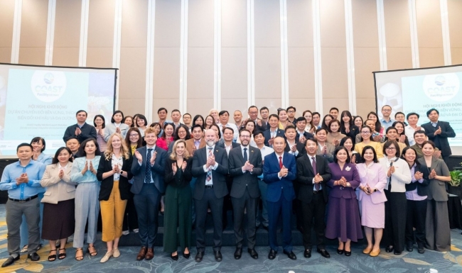 Khởi động sáng kiến tăng cường khả năng chống chịu ven biển cho Việt Nam