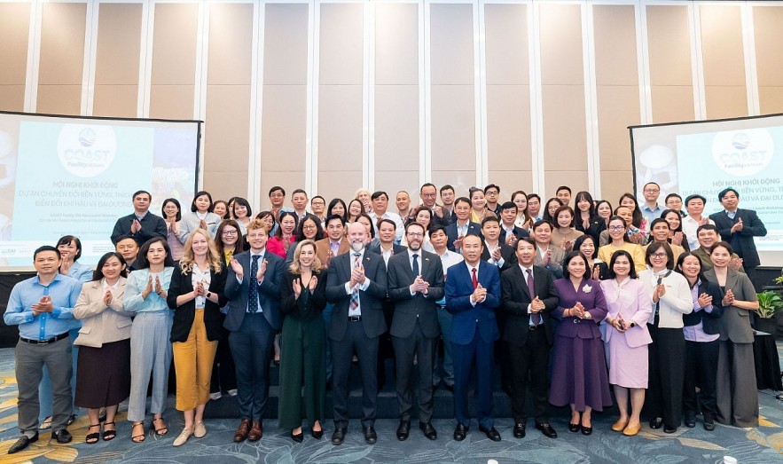 Khởi động sáng kiến tăng cường khả năng chống chịu ven biển 18,19 triệu Bảng Anh cho Việt Nam Khởi động sáng kiến tăng cường khả năng chống chịu ven biển cho Việt Nam