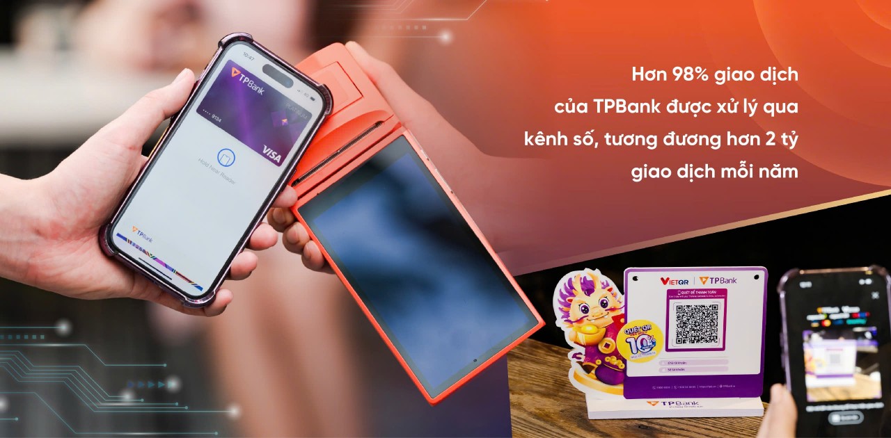 TPBank tiên phong số hóa, củng cố nền tảng tài chính bền vững TPBank tiên phong số hóa, củng cố nền tảng tài chính bền vững