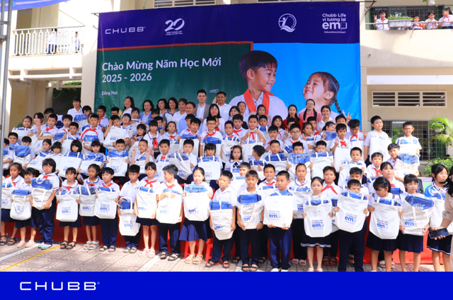 Chubb Life Việt Nam: 20 năm đồng hành cùng giáo dục vì một tương lai bền vững Chubb Life Việt Nam: 20 năm đồng hành cùng giáo dục vì một tương lai bền vững