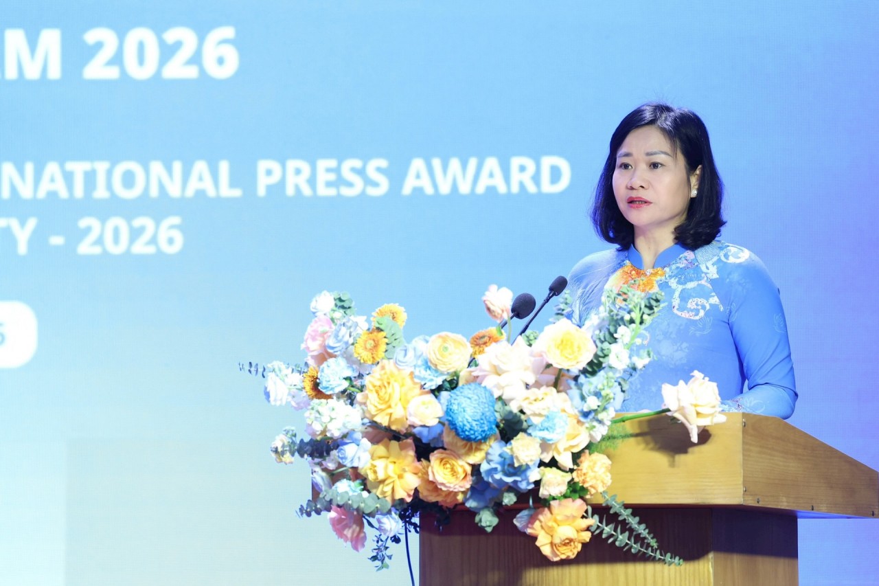 Phát động Giải báo chí toàn quốc về bình đẳng giới năm 2026 Phát động Giải báo chí toàn quốc về bình đẳng giới năm 2026