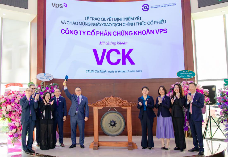 Hơn 1,48 tỷ cổ phiếu VCK của Chứng khoán VPS chính thức giao dịch trên sàn HOSE