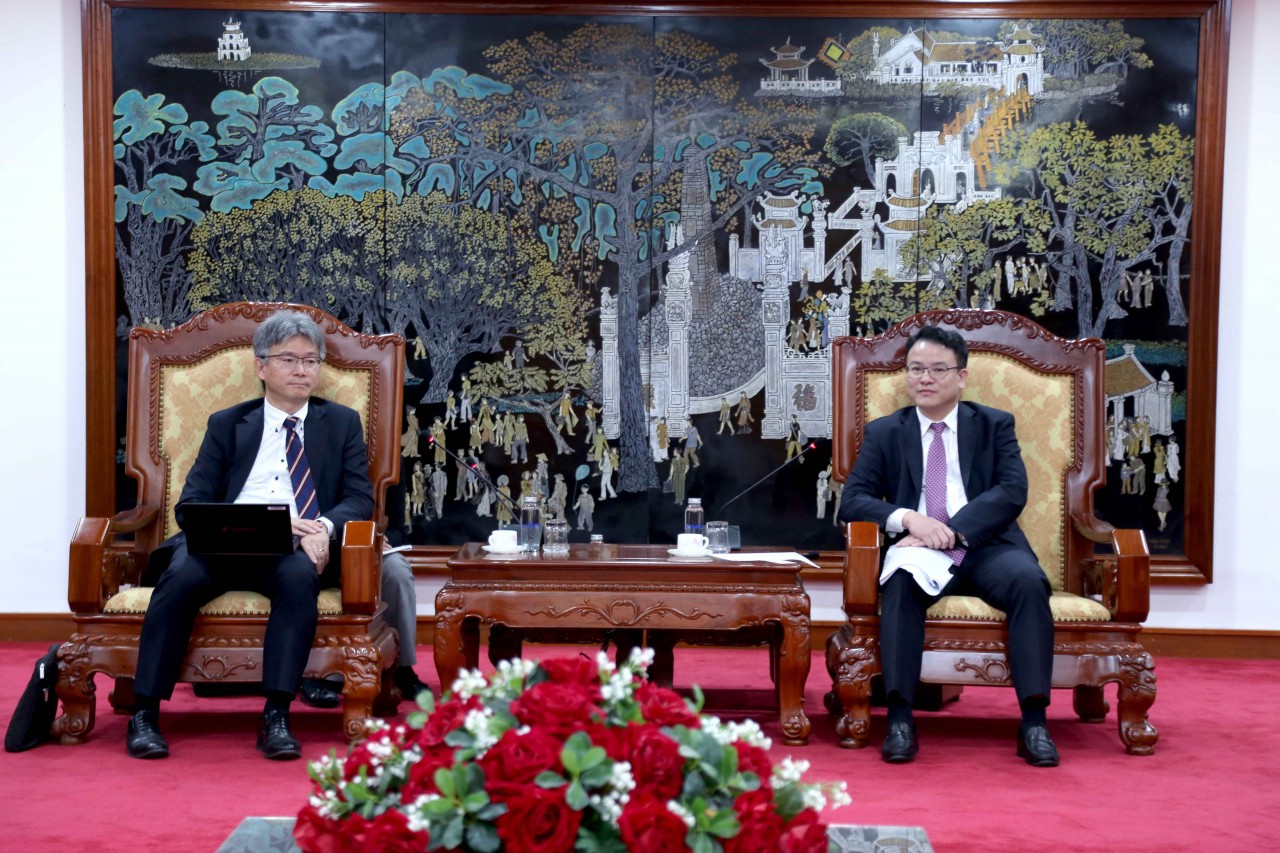 JICA tiếp tục đồng hành cùng Bộ Tài chính triển khai các dự án sử dụng vốn ODA của Nhật Bản JICA tiếp tục đồng hành cùng Bộ Tài chính triển khai các dự án sử dụng vốn ODA của Nhật Bản