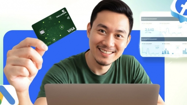 Chạy Ads không lo phí “Chát”: Vietcombank đồng hành cộng đồng marketing, quảng cáo mùa cao điểm