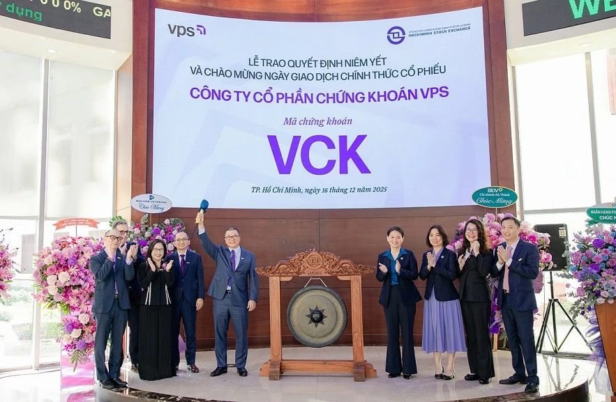 Hơn 1,48 tỷ cổ phiếu VCK của Chứng khoán VPS chính thức giao dịch trên sàn HOSE Hơn 1,48 tỷ cổ phiếu VCK của Chứng khoán VPS chính thức giao dịch trên sàn HOSE