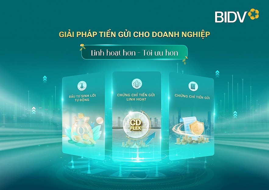 BIDV và giải pháp tiền gửi tối ưu cho doanh nghiệp BIDV và giải pháp tiền gửi tối ưu cho doanh nghiệp