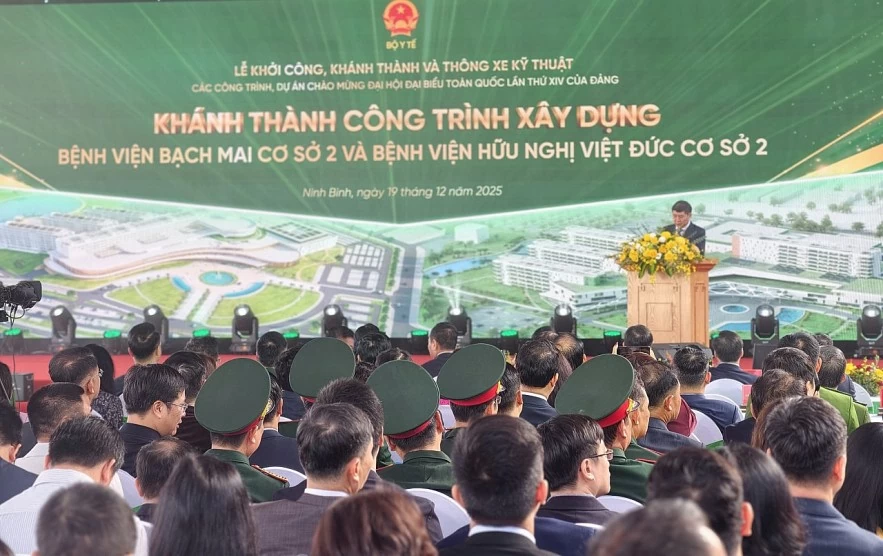 Khánh thành Bệnh viện Bạch Mai và Bệnh viện Hữu nghị Việt Đức Cơ sở 2