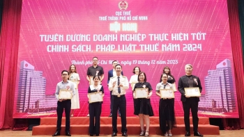 Thuế TP. Hồ Chí Minh tuyên dương 262 doanh nghiệp tiêu biểu, chấp hành tốt chính sách pháp luật
