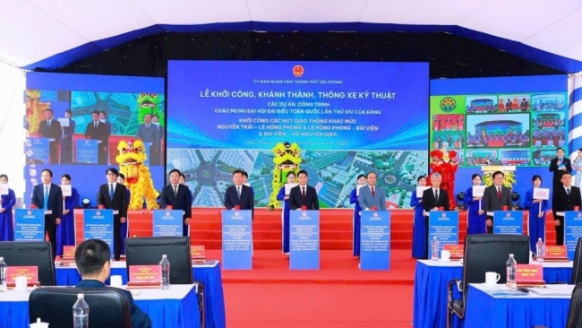 Hải Phòng khởi công, khánh thành loạt công trình, dự án tạo động lực phát triển