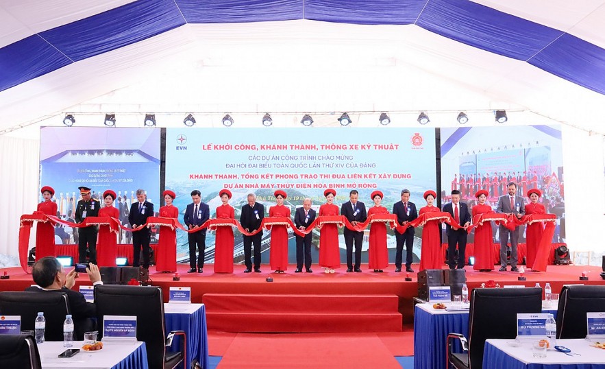 EVN khởi công, khánh thành đồng loạt các dự án, công trình điện chào mừng Đại hội XIV của Đảng
