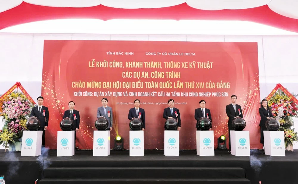 Khởi công Khu công nghiệp Phúc Sơn hơn 1.800 tỷ đồng tại tỉnh Bắc Ninh
