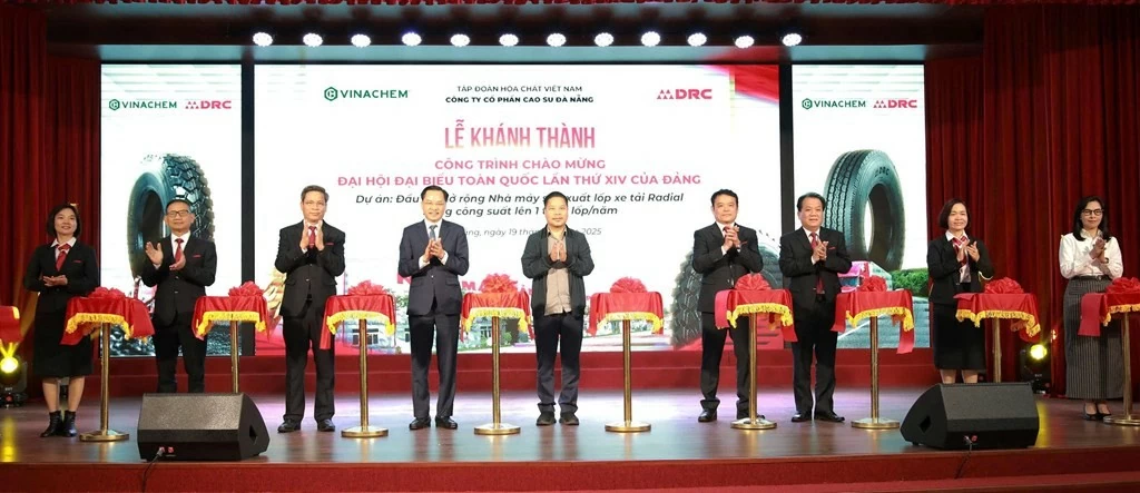 DRC khánh thành dự án mở rộng Nhà máy lốp Radial DRC 1 triệu lốp/năm