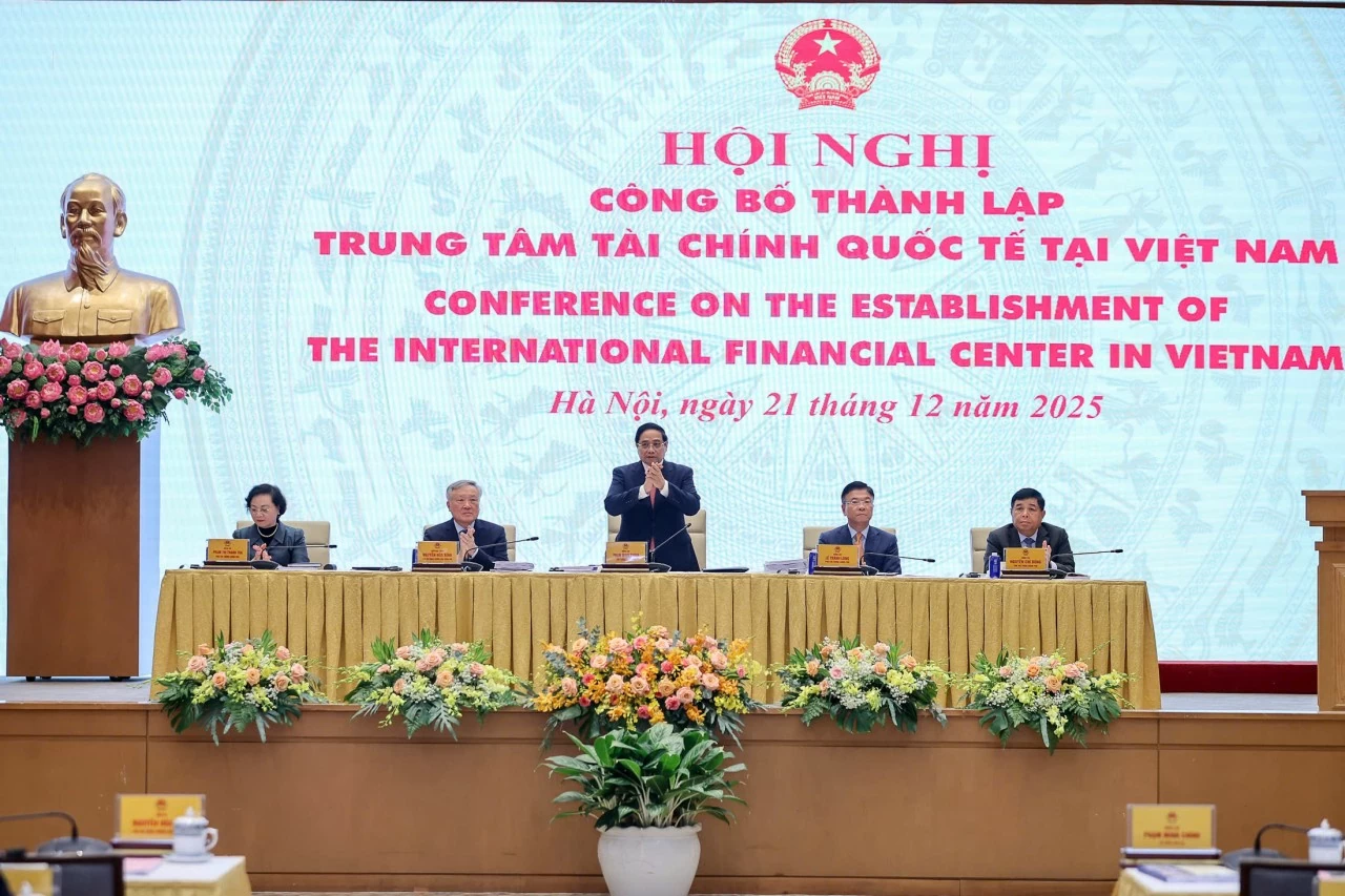 Công bố thành lập Trung tâm tài chính quốc tế tại Việt Nam Công bố thành lập Trung tâm tài chính quốc tế tại Việt Nam