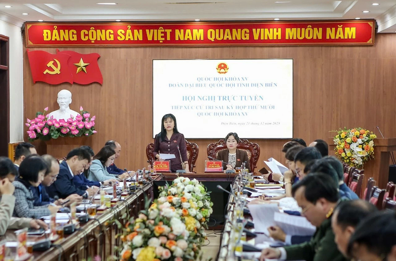 Đoàn ĐBQH tỉnh Điện Biên tiếp xúc cử tri sau Kỳ họp thứ 10, Quốc hội khóa XV Đoàn ĐBQH tỉnh Điện Biên tiếp xúc cử tri sau Kỳ họp thứ 10, Quốc hội khóa XV
