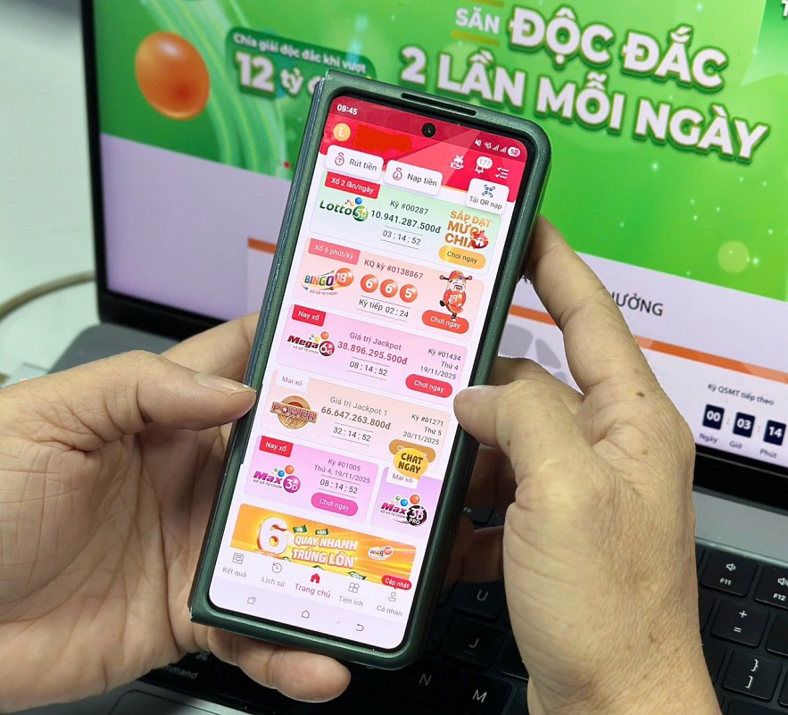 Giải mã sức hút của trào lưu chơi xổ số trên điện thoại