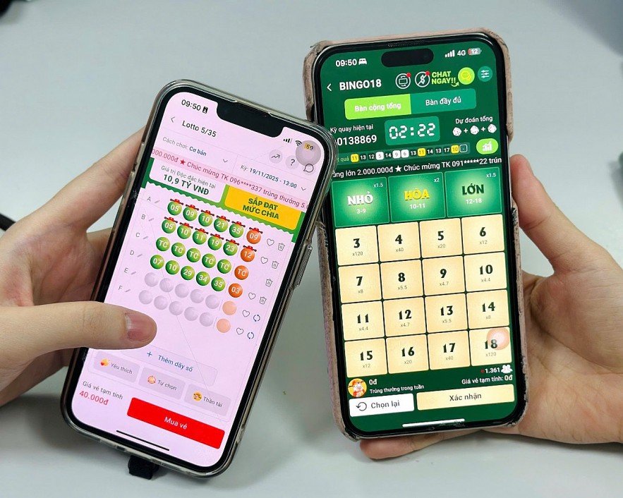 Giải mã sức hút của trào lưu chơi xổ số trên điện thoại