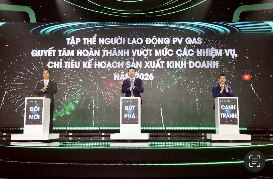 PV GAS chủ động đảm bảo nguồn cung khí thiên nhiên năm 2026, tạo đà bứt phá tăng trưởng