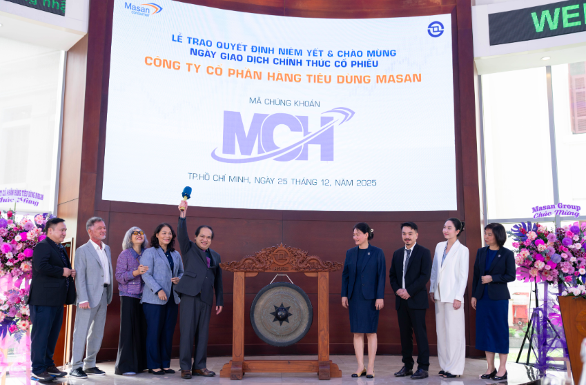 Hơn 1 tỷ cổ phiếu của Masan Consumer chính thức giao dịch trên HOSE