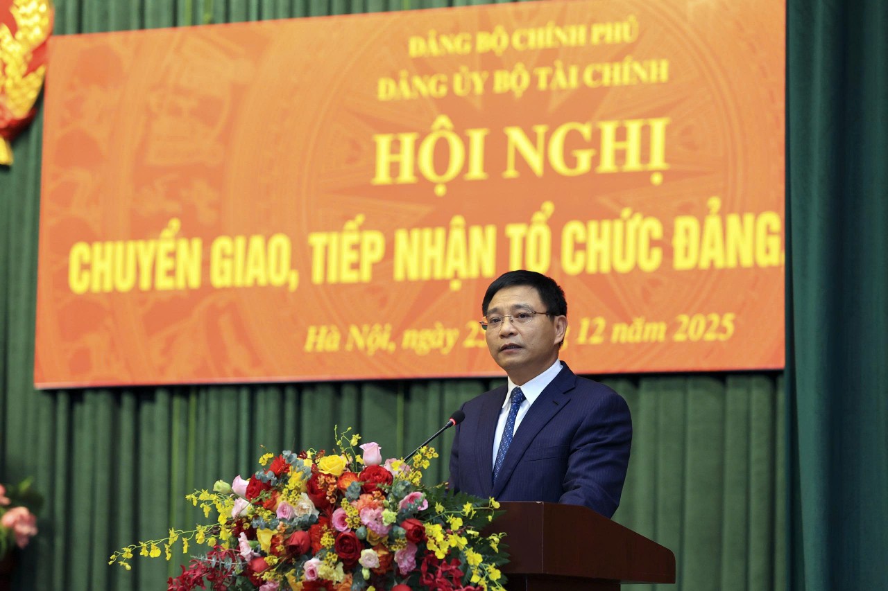 Bàn giao 22 Đảng bộ tập đoàn, tổng công ty, ngân hàng về Đảng bộ Bộ Tài chính