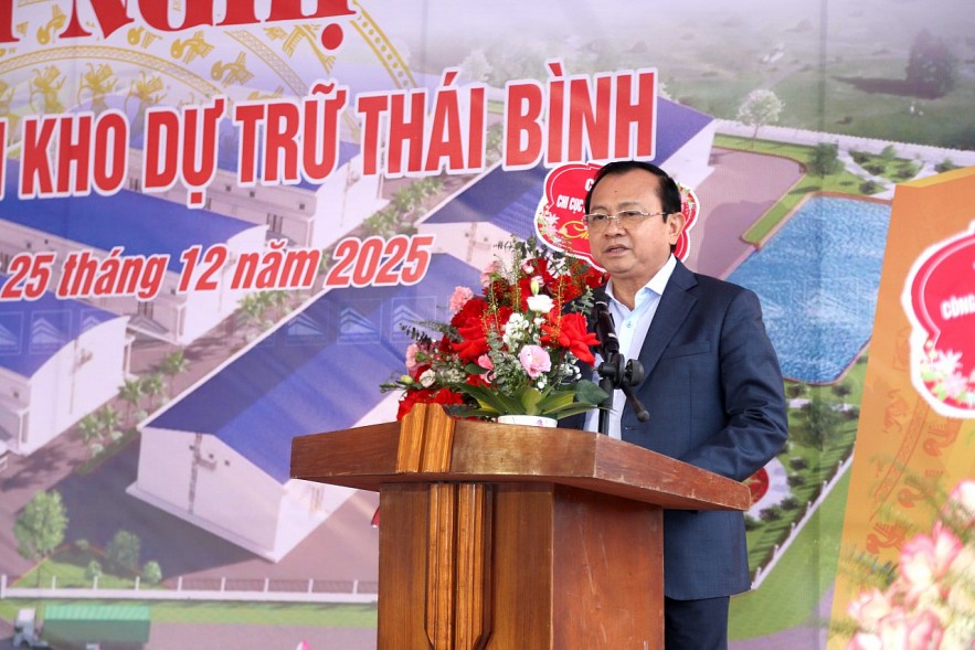 Triến khai xây dựng Dự án Kho dự trữ Thái Bình