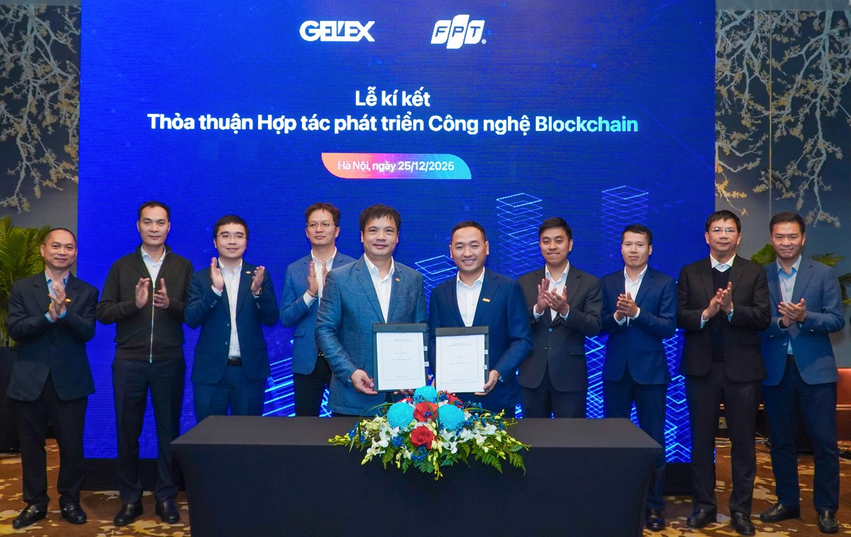 FPT và GELEX hợp tác chiến lược phát triển công nghệ Blockchain, hướng tới thị trường quốc tế