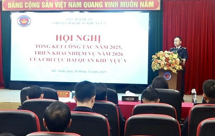 undefined Hải quan khu vực V được biểu dương thành tích vượt bậc trong năm 2025