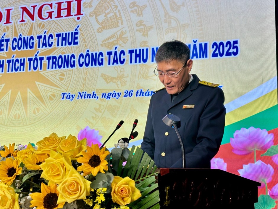 Thuế tỉnh Tây Ninh hoàn thành xuất sắc nhiệm vụ năm 2025