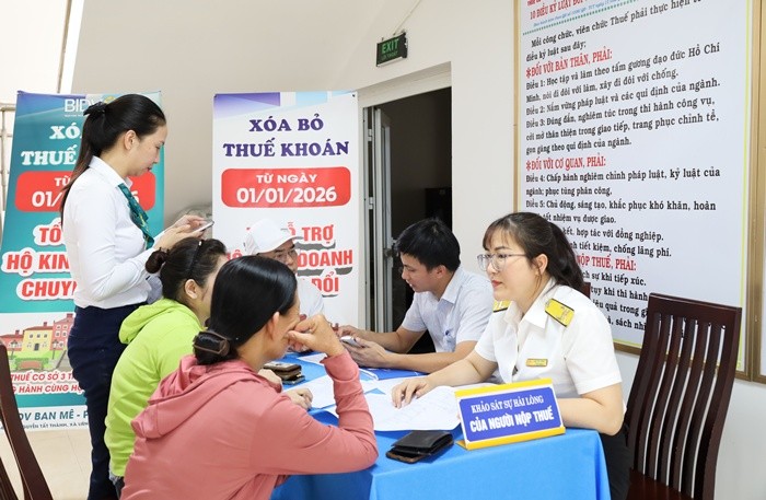 Thuế tỉnh Đắk Lắk đẩy nhanh hỗ trợ hộ kinh doanh chuyển đổi từ thuế khoán sang kê khai