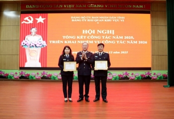 Đảng bộ Hải quan khu vực VI phấn đấu thu ngân sách năm 2026 đạt 18.000 tỷ đồng