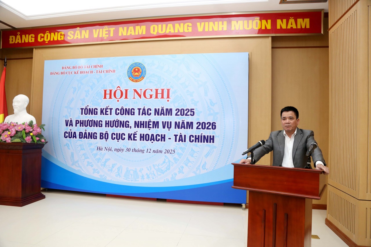 Đảng bộ Cục Kế hoạch - Tài chính vững tin bước vào năm 2026 với khí thế mới, quyết tâm mới