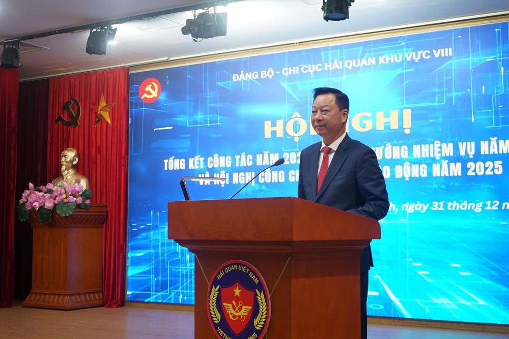 Chi cục Hải quan Khu vực VIII phấn đầu thu ngân sách vượt 17.500 tỷ đồng trong năm 2026