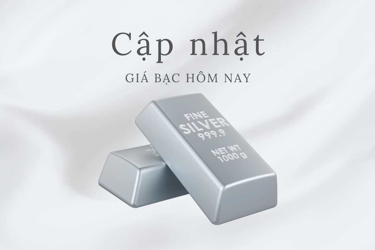Ngày 5/1: Giá bạc ổn định sau nhịp điều chỉnh giảm mạnh
