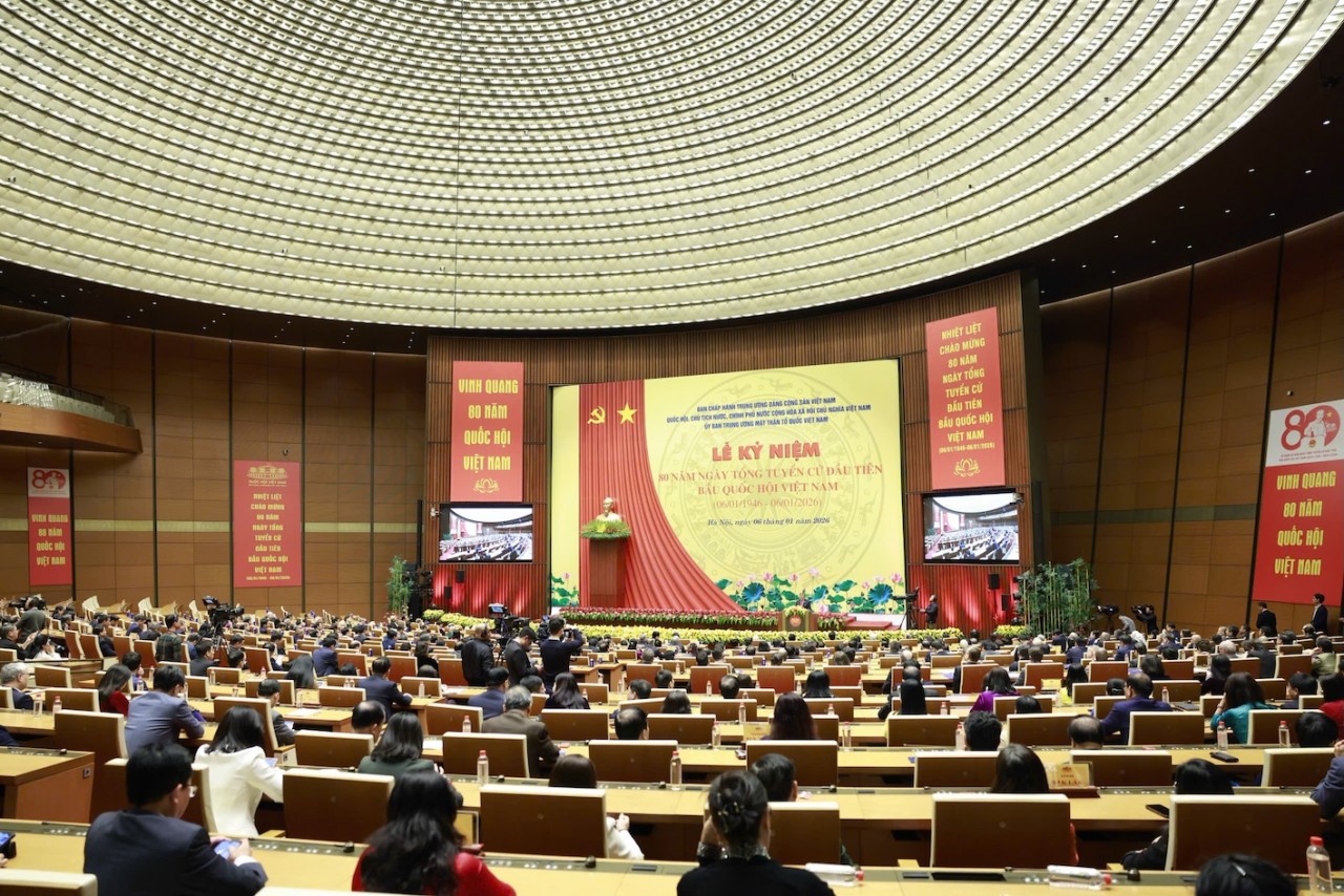 80 năm Quốc hội Việt Nam: Nơi kết tinh trí tuệ, ý chí, khát vọng của dân tộc