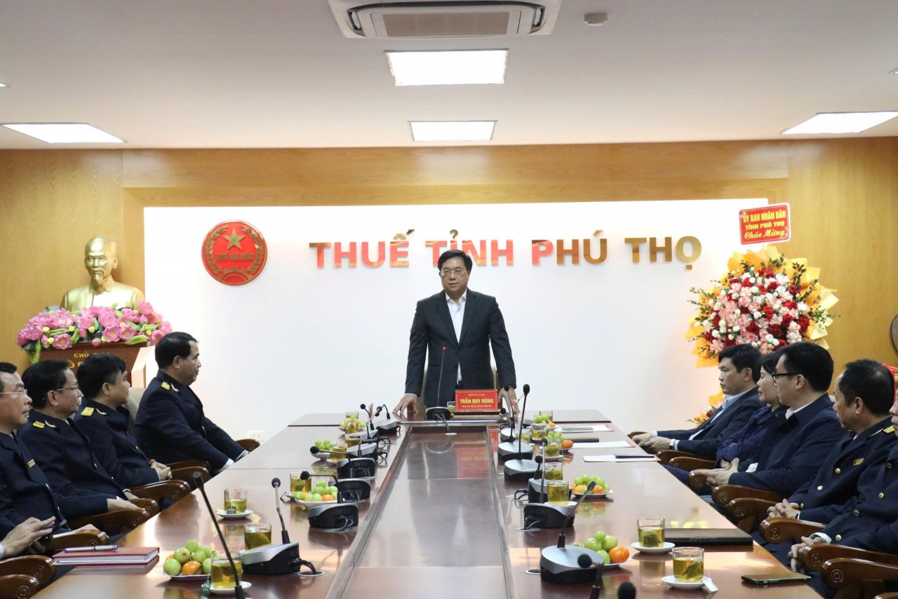 Thuế tỉnh Phú Thọ quản lý chặt chẽ, thu đúng, thu đủ các khoản thu Thuế tỉnh Phú Thọ quản lý chặt chẽ, thu đúng, thu đủ các khoản thu