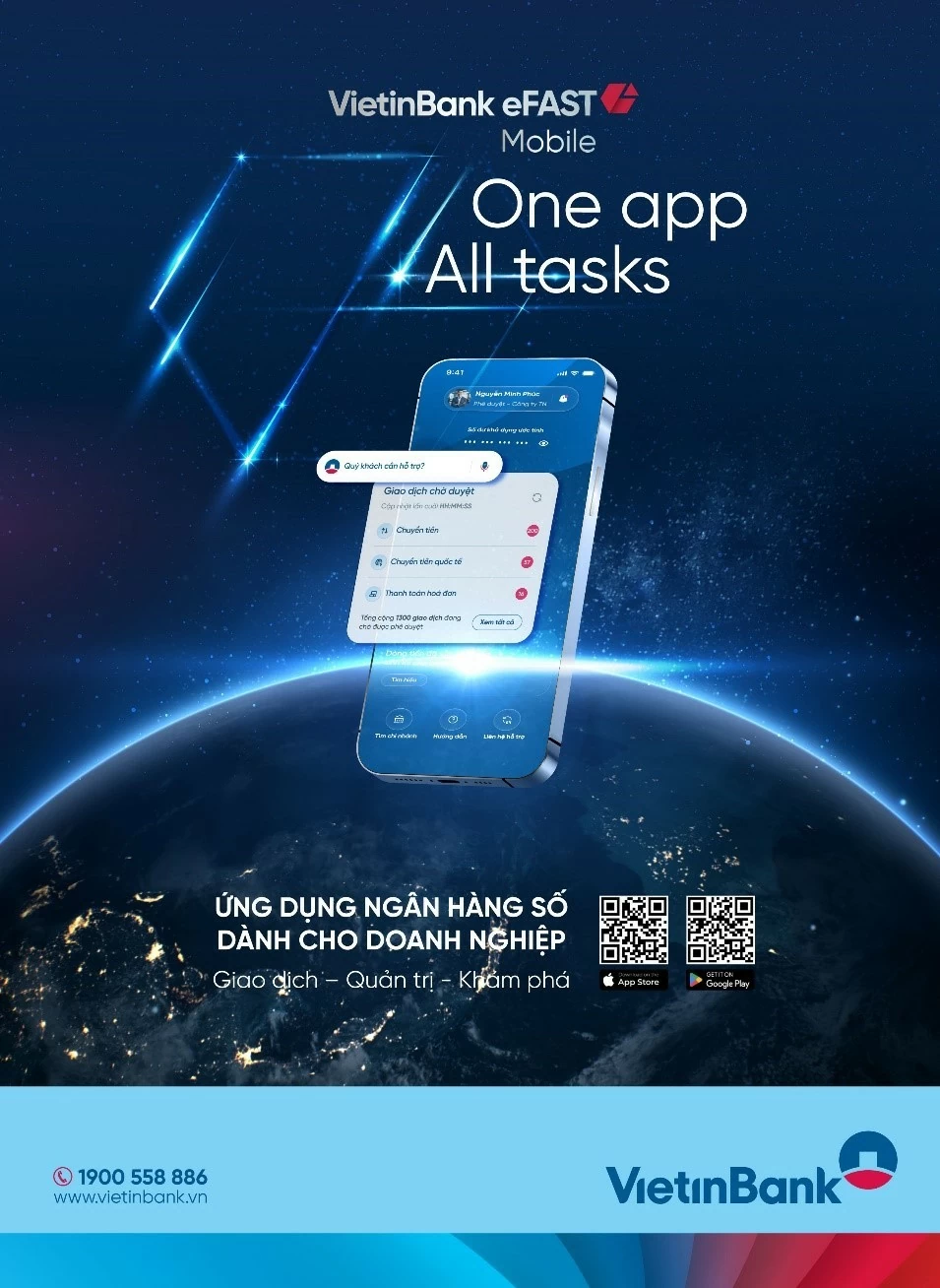 VietinBank eFAST: Trải nghiệm giao dịch linh hoạt cho doanh nghiệp mùa Tết 2026