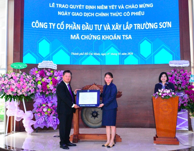 Hơn 40 triệu cổ phiếu TSA chính thức lên sàn HOSE