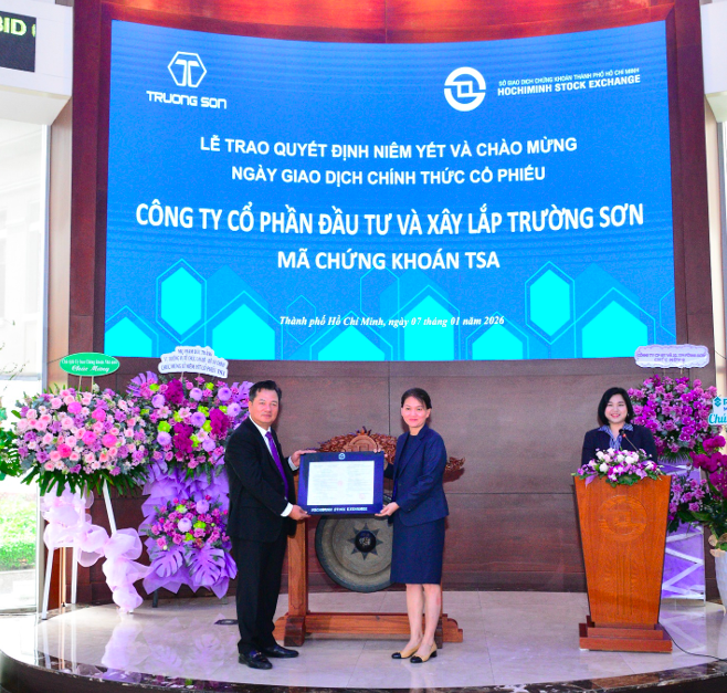 Hơn 40 triệu cổ phiếu TSA chính thức lên sàn HOSE Hơn 40 triệu cổ phiếu TSA chính thức lên sàn HOSE