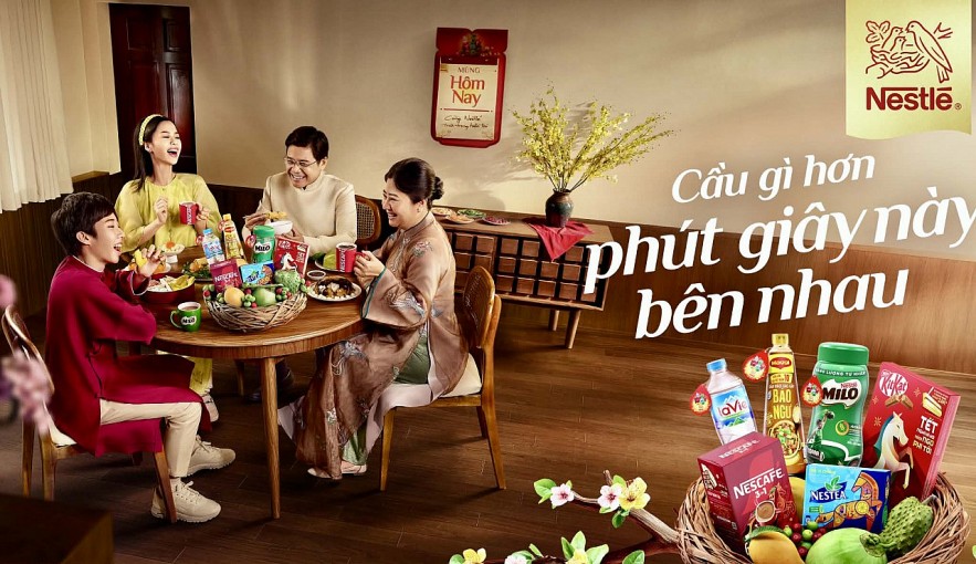 Nestlé Việt Nam lan tỏa thông điệp "Trân quý từng khoảnh khắc sum vầy" Tết 2026
